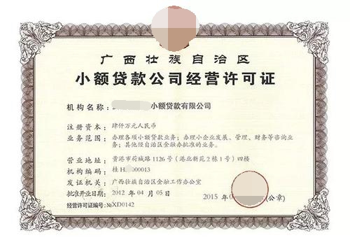瀚华小额贷款公司