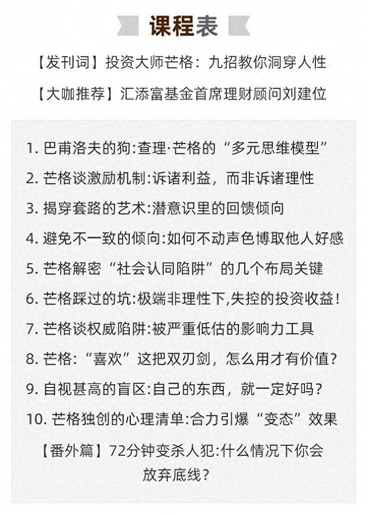 投资心理学