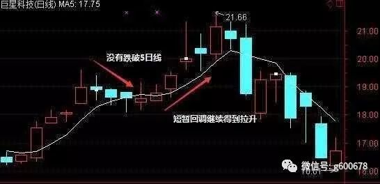 五日线怎么看图解