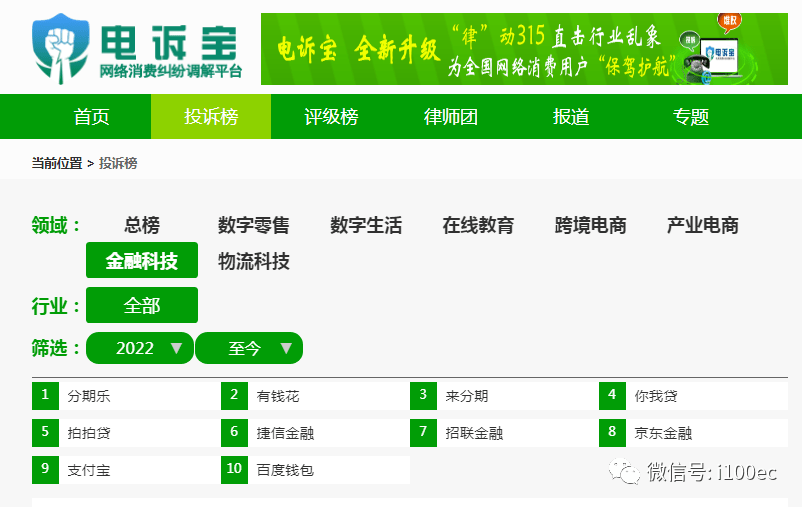分期乐投诉电话
