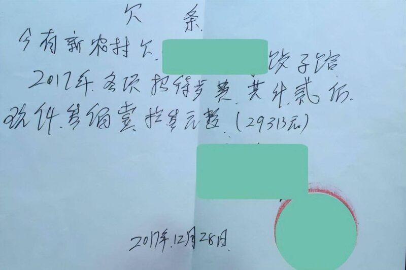 打白条是什么意思(分享打白条的含义与解释)-1
