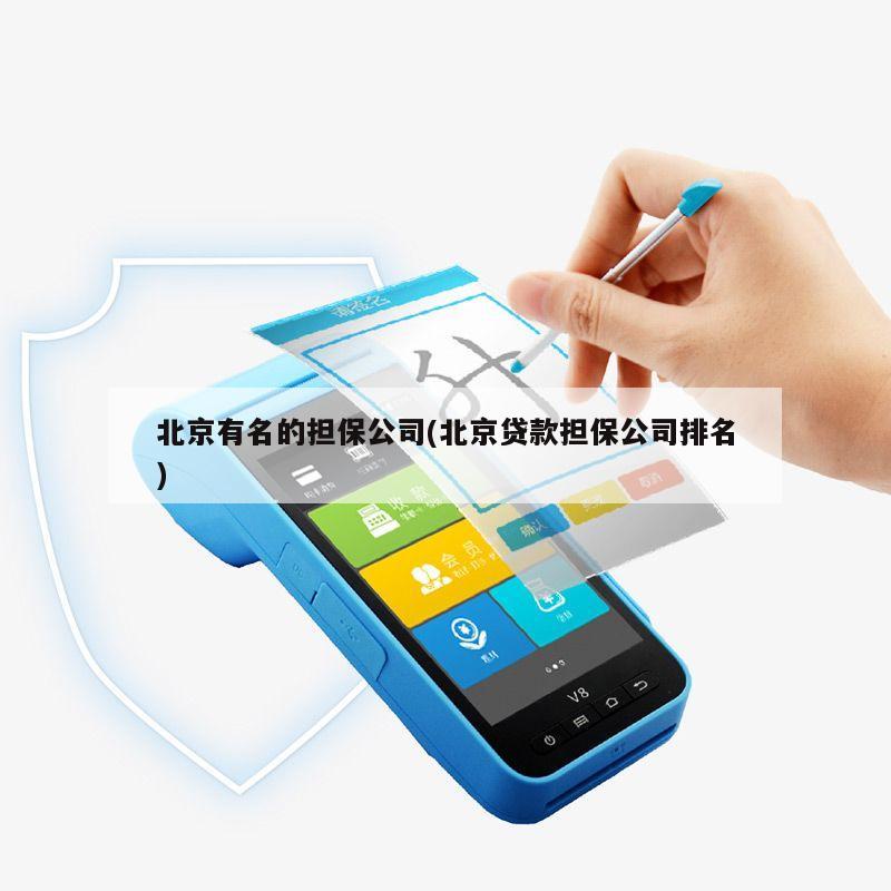 贷款 担保公司