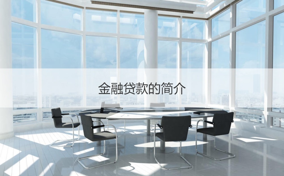 金融公司可以贷款吗