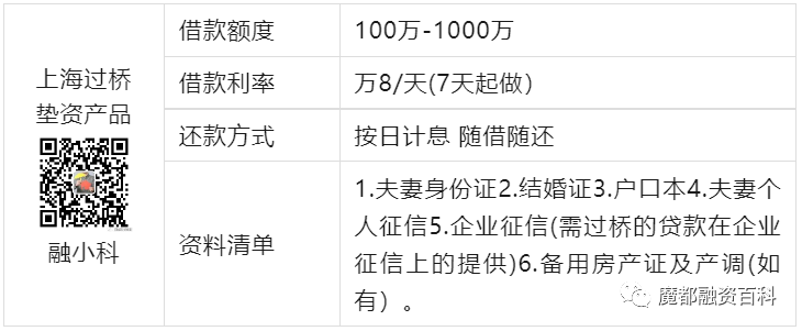 上海过桥垫资公司