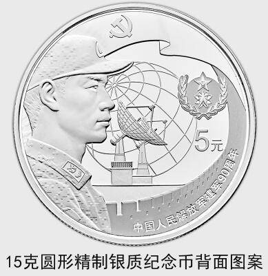 建军90周年纪念币
