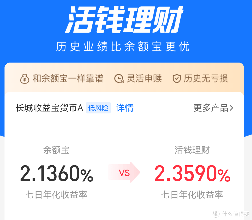 余额宝收益低，活钱理财哪家强？