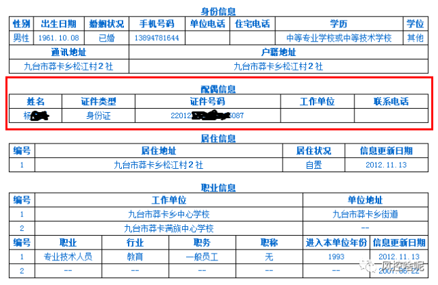 征信报告解读