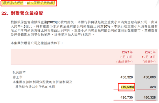 小米金融贷款