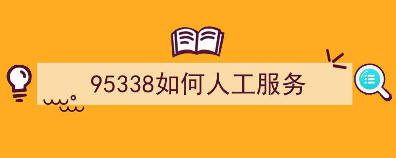 95338怎么转人工服务