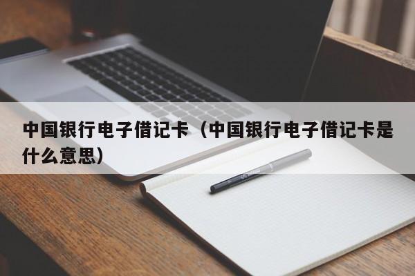 长城电子借记卡