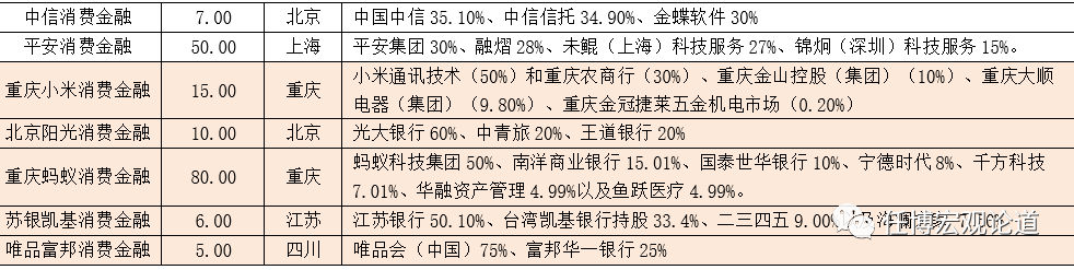 消费贷款公司