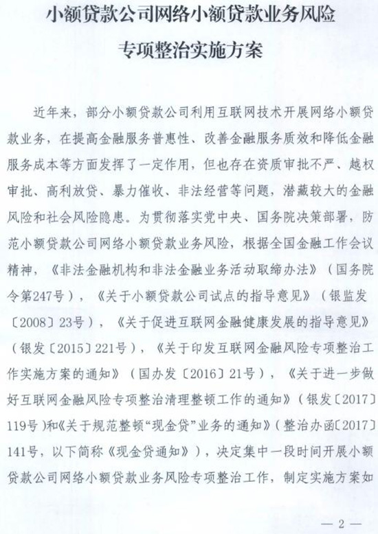 小额贷款公司监管机构