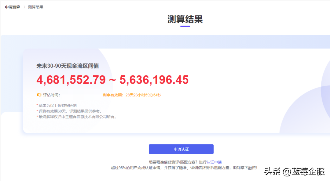 公司贷款 现金流