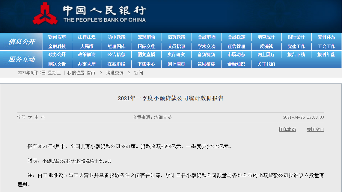 小额贷款公司 银行