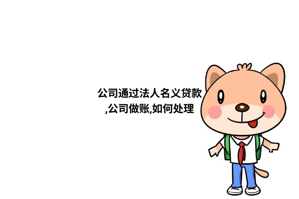 贷款公司账怎么做