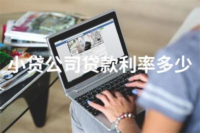 小贷公司贷款利率多少